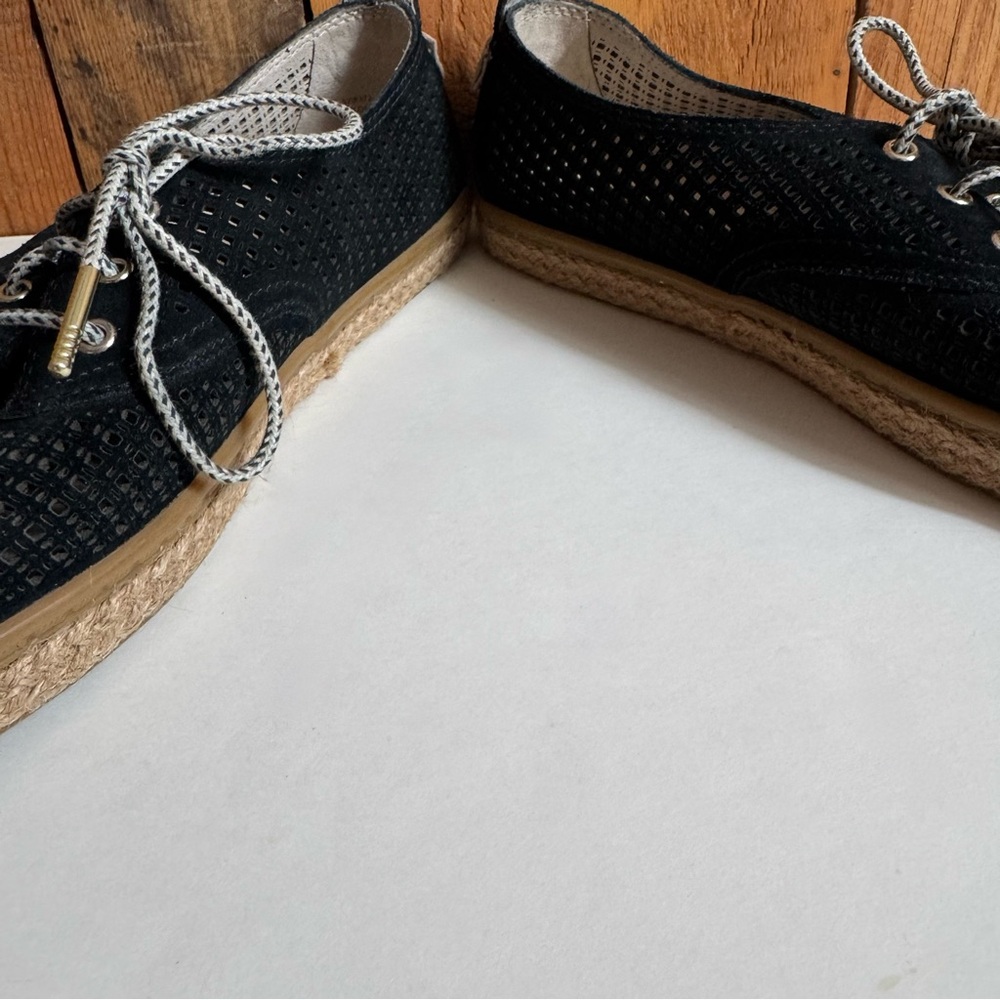 Cole Haan Suede Espadrille Lace Up - Picture 6 of 11